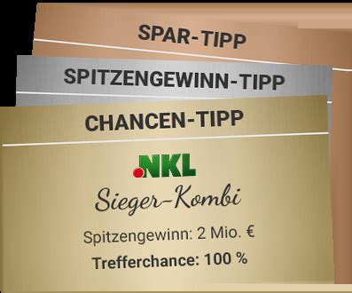 nkl los-kombis|NKL Gewinnchancen und Quoten jetzt bei lotterie.de ansehen.